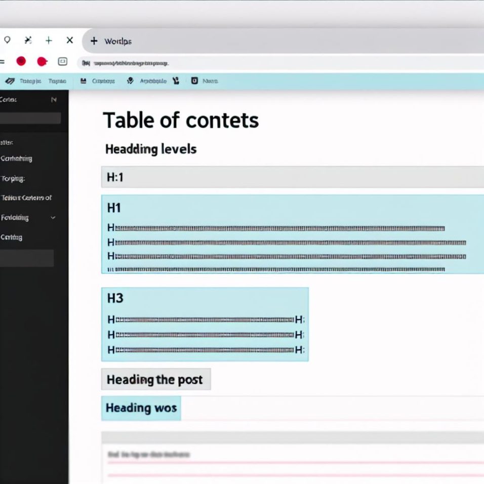 How to Add a Table of Contents to WordPress Posts