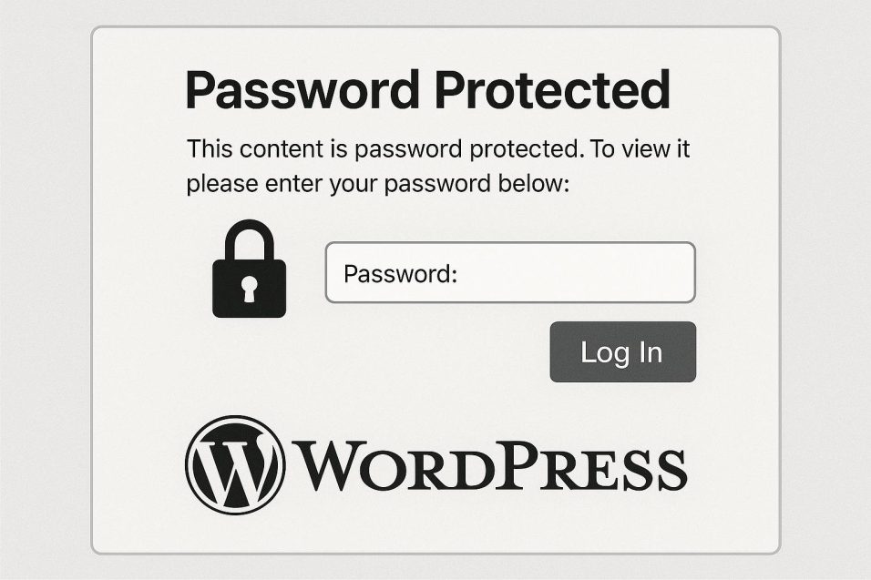 How to Create Password-Protected Pages in WordPress